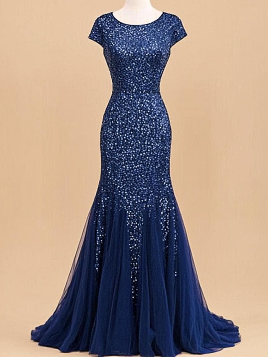 Midnight Navy Reception Lehenga - Lehenga at Queen's Closet Kharar
